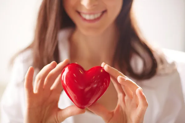 Corazón rojo — Foto de Stock