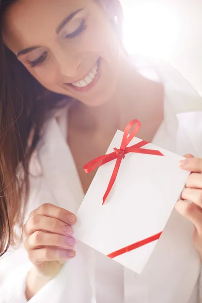 Mensaje romántico — Foto de Stock