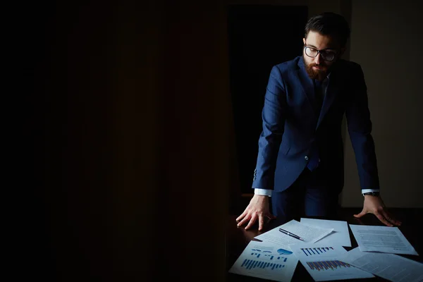 Businessman in office — Stock Photo, Image