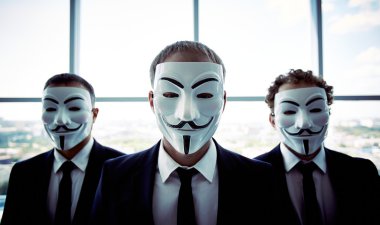 Anonymous businessmen clipart