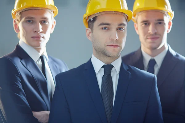 Group of contractors — Stock Photo, Image