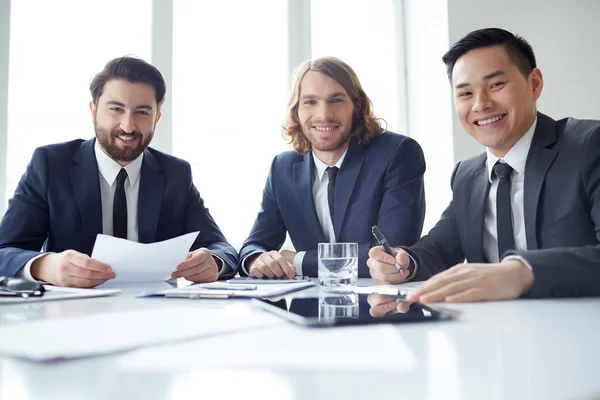 Male chiefs — Stock Photo, Image