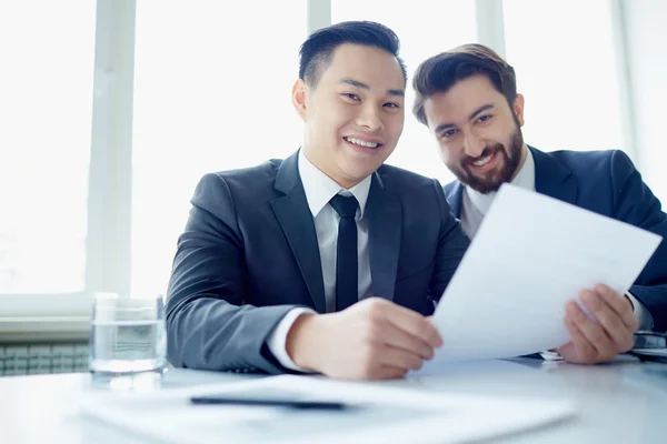 Glückliche Partner — Stockfoto