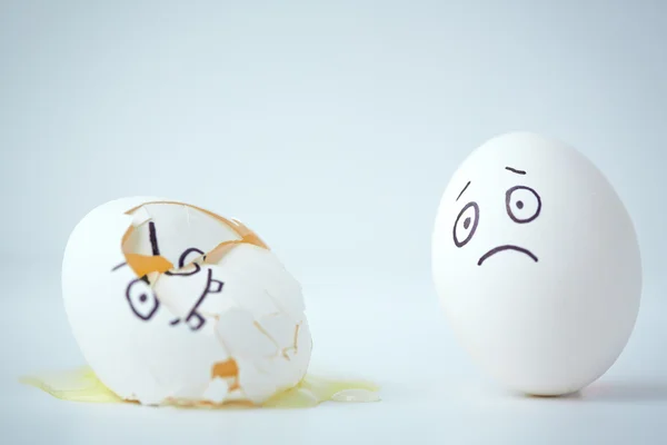 Egg grief — Stock Photo, Image