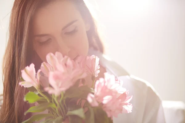 Senhora flores cheirosas — Fotografia de Stock