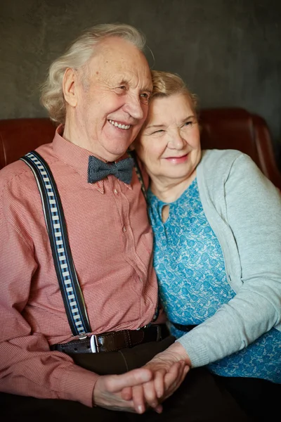 Restful seniors — Stock Photo, Image