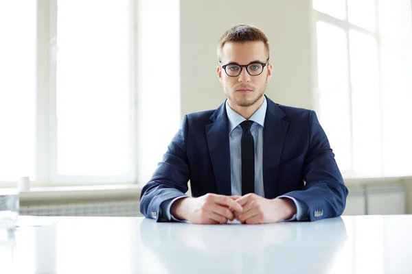 Trabajador de cuello blanco — Foto de Stock