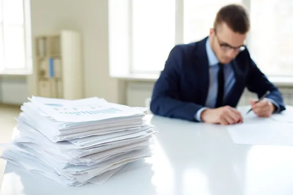 Stapel papieren — Stockfoto