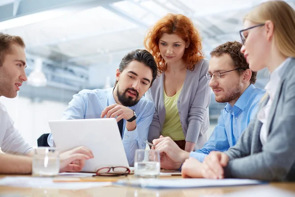 Discusión de negocios — Foto de Stock