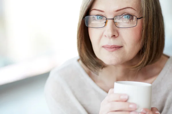 Woman in eyeglasses — Stock Photo, Image