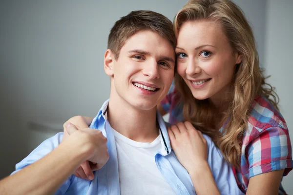 Amorous young couple Royalty Free Stock Photos