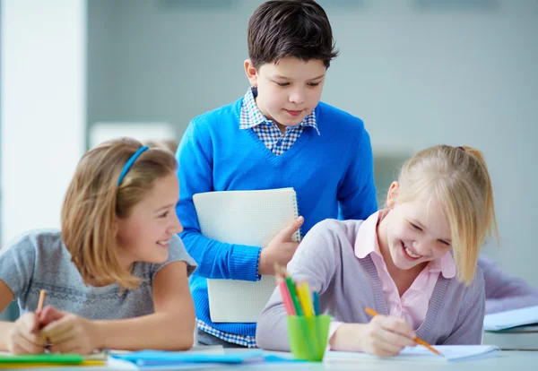 Clevere Studenten — Stockfoto