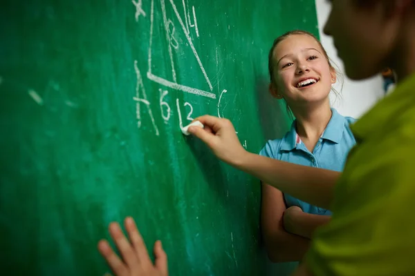 Colegiala exitosa — Foto de Stock