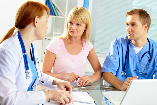 Consulta médica — Fotografia de Stock