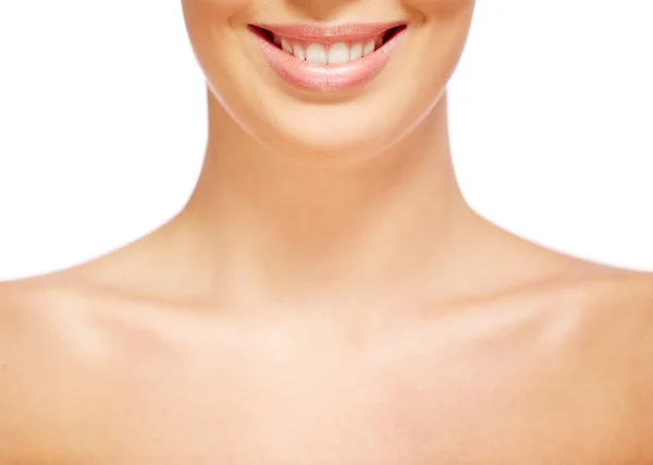 Smile of female — Stock Photo, Image