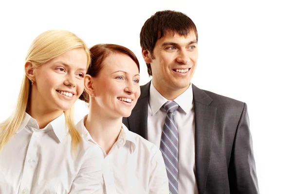 Equipe de negócios feliz — Fotografia de Stock