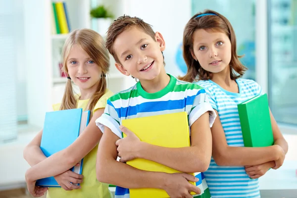 Classmates with books — Stock Photo, Image