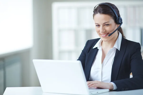 Customer support representative — Stock Photo, Image