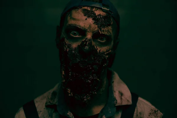 Maquiagem Gore Zombie — Fotografia de Stock