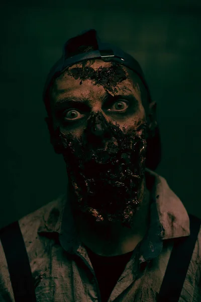 Zombie FX Makeup — стоковое фото