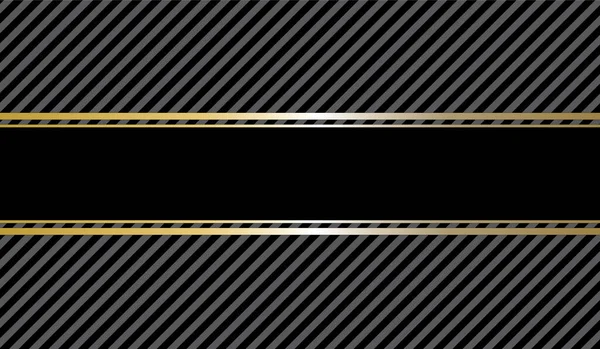 Золотий Векторний Випадок Значок Корона Дорогоцінними Каменями Векторна Ілюстрація Чорному — стоковий вектор