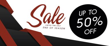 Flaş indirimli bayrak şablon tanıtımı 