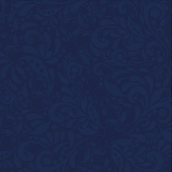 Флоральный Узор Голубого Дудола — стоковый вектор