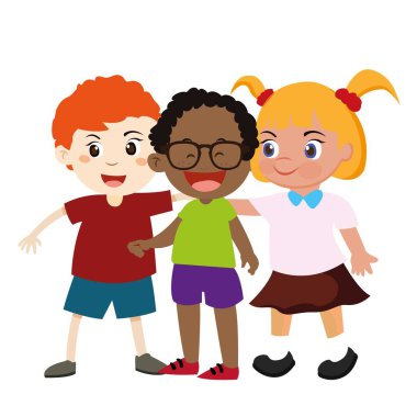 Küçük çocuklar yerde arkadaşlarıyla birlikte otururlar.