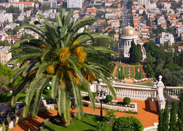 Bahai garden in Haifa — Stock Photo, Image