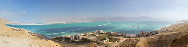 Panorama del resort sul Mar Morto — Foto Stock