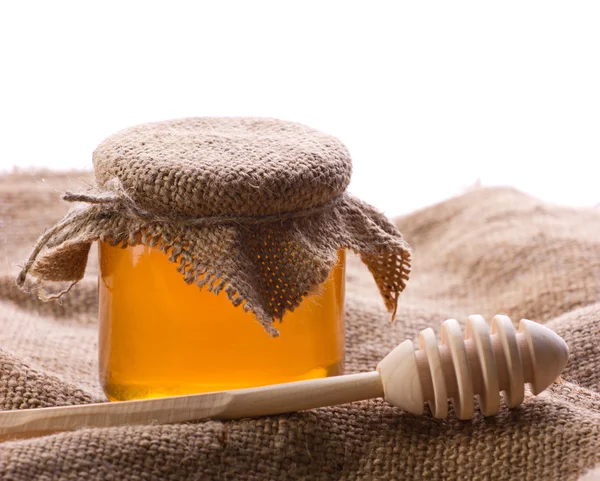 Closeup still of honey — Stock Photo, Image