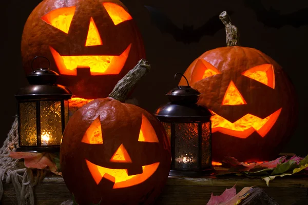 Calabazas de Halloween — Foto de Stock