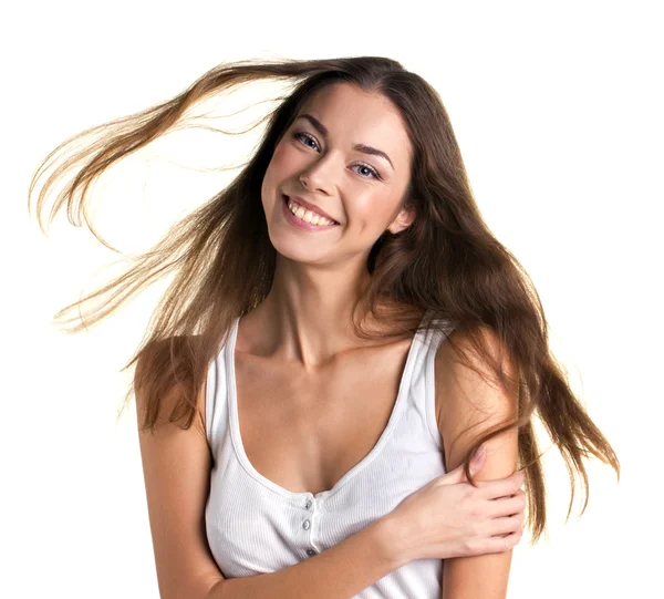 Retrato de una joven — Foto de Stock