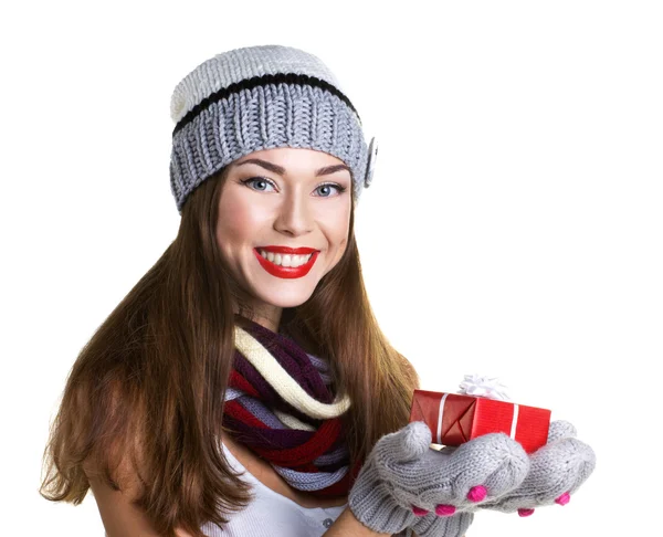 Portrait of a beautiful woman — Stock Photo, Image