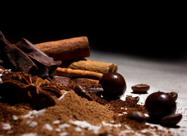 Chocolate mix — Stock Photo, Image