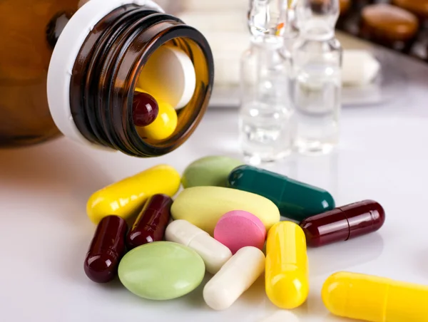 Close-up of medicaments — Stock Photo, Image