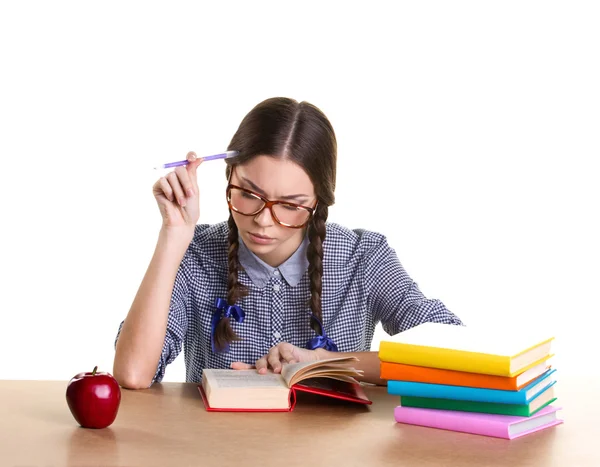 Aprendendo menina — Fotografia de Stock