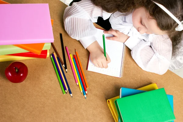 Pequeña niña estudio — Foto de Stock