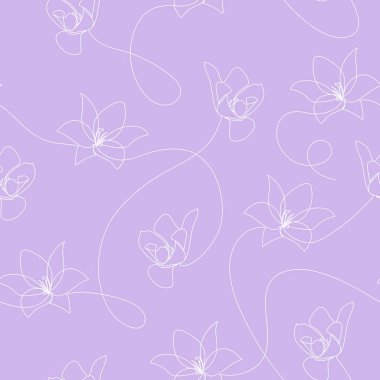 Seamless çiçek doğrusal modeli