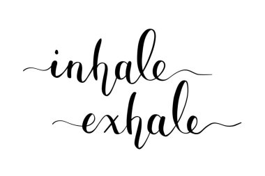 Nefes al, nefes ver, el yazısı harf ver.