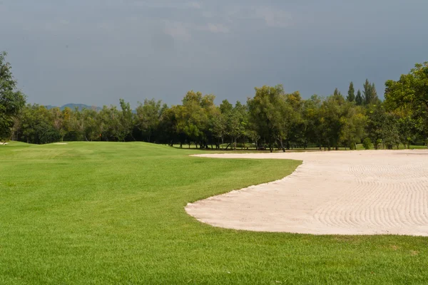 Golfbana — Stockfoto