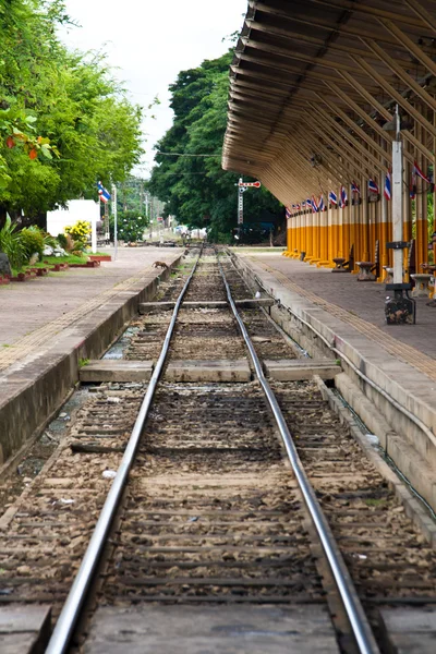 Железные дороги Таиланда . — стоковое фото