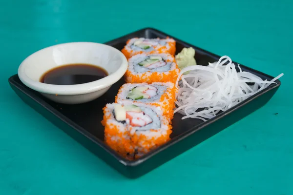 Sushi nazwa "california" — Zdjęcie stockowe