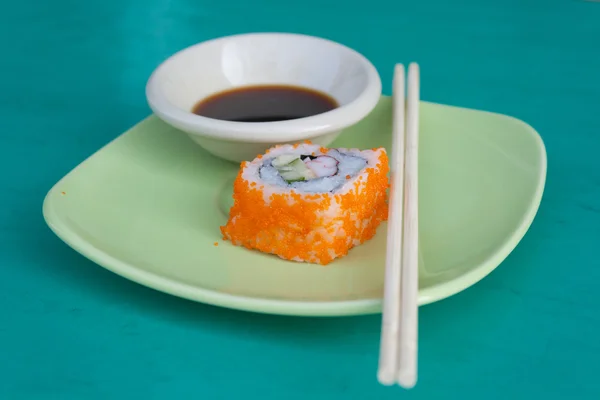 Název "california sushi" — Stock fotografie