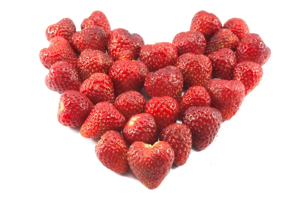 Fraise avec amour — Photo