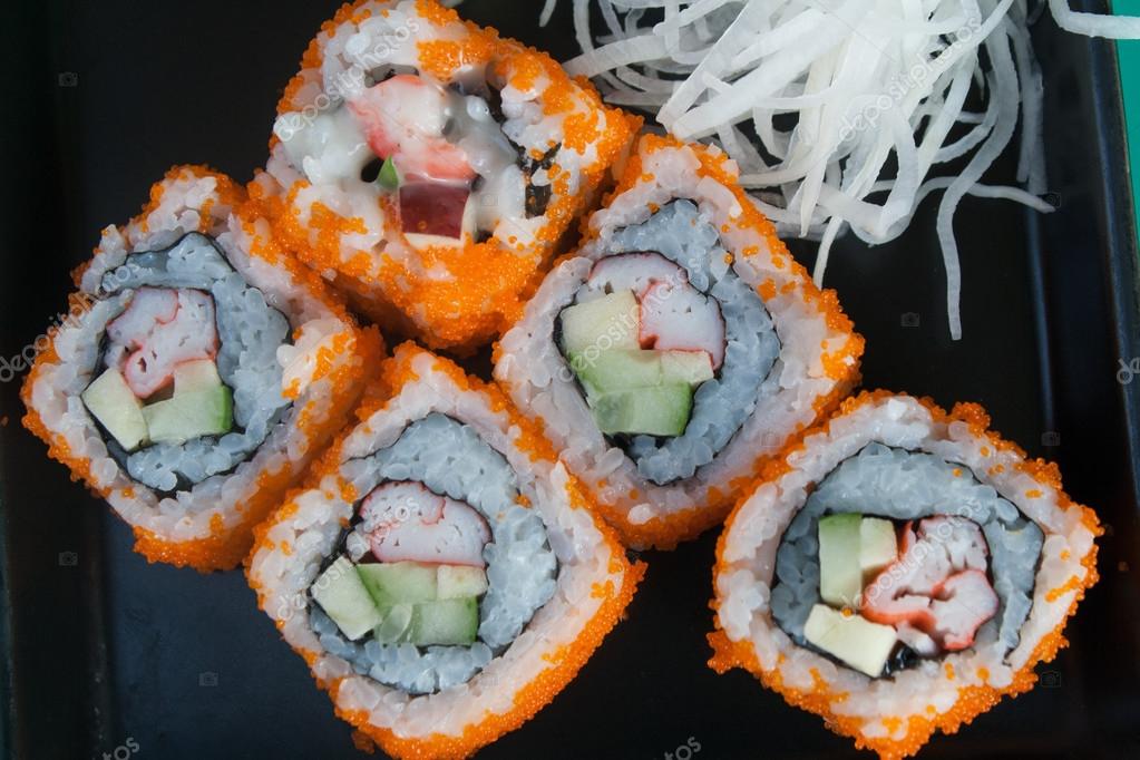 Sushi Name California Stock Photo C Suksao