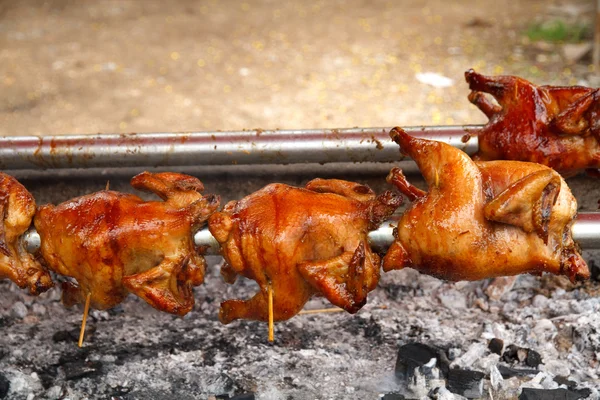 Pollo alla griglia — Foto Stock