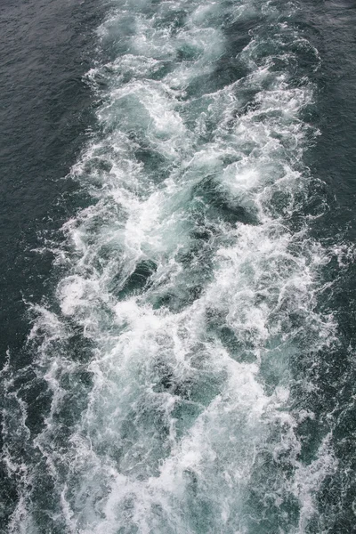 Ondas de barcos — Fotografia de Stock