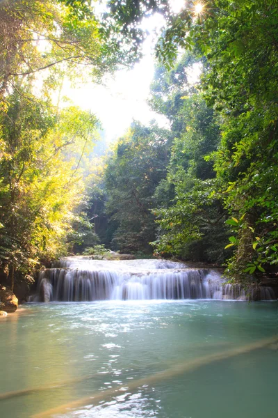 Erawan waterval — Stockfoto