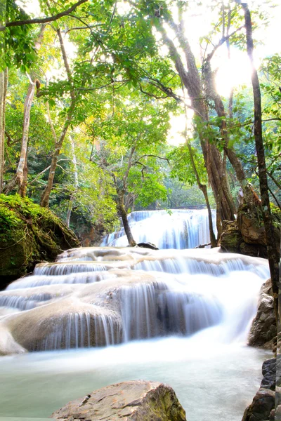 Erawan waterval — Stockfoto